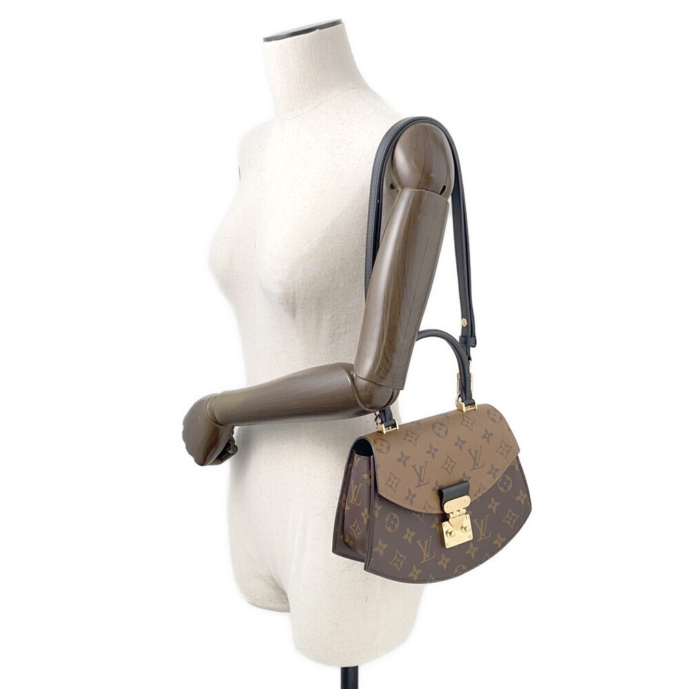 Louis Vuitton Monogram Reverse Tilsit Handbag Shoulder Bag Black - Picture 5 of 12